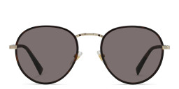 EYE'M Round Sunglasses in Havana – Product Photo 1