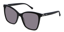 EYE'M Cat Eye Sunglasses in Black – Product Photo 3