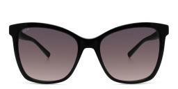 EYE'M Cat Eye Sunglasses in Black – Product Photo 1