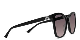 EYE'M Cat Eye Sunglasses in Black – Product Photo 4
