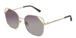 Shop EYE'M Cat Eye Sunglasses in Gold online.