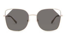 Shop EYE'M Cat Eye Sunglasses in Gold online.