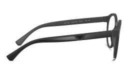 Emporio Armani Panthos Eyeglasses in Black – Product Photo 3