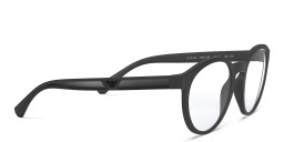 Emporio Armani Panthos Eyeglasses in Black – Product Photo 4
