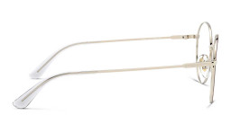 Vogue Eyewear Round Eyeglasses in Gold – Product Photo 3