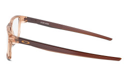 Shop Oakley Port Bow Rectangle Eyeglasses in Beige online.