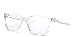 Oakley Centerboard Wide Square Eyeglasses in Polished Clear – Product Photo 2