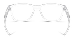 Oakley Centerboard Wide Square Eyeglasses in Polished Clear – Product Photo 4