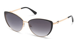 Guess Wide Cat-Eye Sunglasses in Black Gold – Product Photo 2