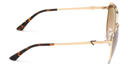 Guess Wide Cat-Eye Sunglasses in Brown – Product Photo 3