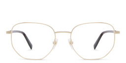 EYE'M Irregular Eyeglasses in Gold – Product Photo 1