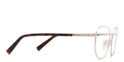 EYE'M Irregular Eyeglasses in Gold – Product Photo 4