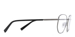 EYE'M Irregular Eyeglasses in Gunmetal – Product Photo 4