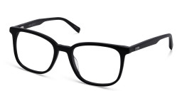 EYE'M Square Eyeglasses in Black – Product Photo 3