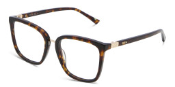 EYE'M Square Eyeglasses in Havana – Product Photo 3