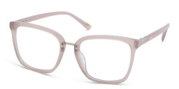 EYE'M Square Eyeglasses in Nude – Product Photo 3