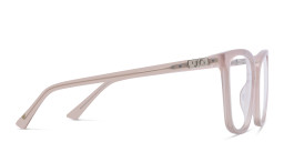 EYE'M Square Eyeglasses in Nude – Product Photo 4