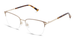 EYE'M Half Rim Cat Eye Eyeglasses in Nude – Product Photo 3