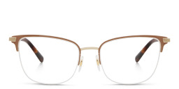 EYE'M Half Rim Cat Eye Eyeglasses in Nude – Product Photo 1