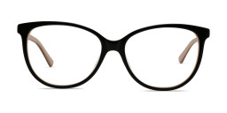 Shop EYE'M Cat Eye Eyeglasses in Double Layer Black online.