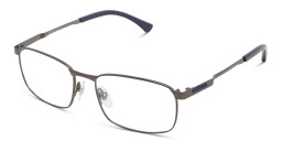 Shop EYE'M Rectangle Eyeglasses in Gunmetal online.