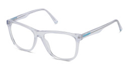 Shop EYE'M Wide Square Eyeglasses in Clear online.