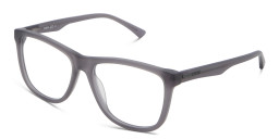 EYE'M Wide Square Eyeglasses in Grey – Product Photo 3