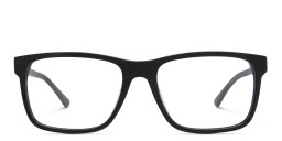 EYE'M Rectangle Eyeglasses in Black – Product Photo 1