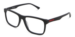 EYE'M Rectangle Eyeglasses in Black – Product Photo 3