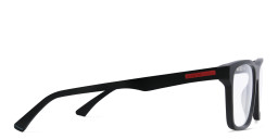EYE'M Rectangle Eyeglasses in Black – Product Photo 4