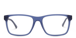 EYE'M Rectangle Eyeglasses in Blue – Product Photo 3