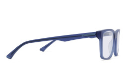 EYE'M Rectangle Eyeglasses in Blue – Product Photo 4