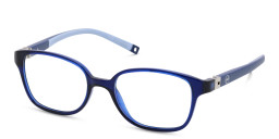 EYE'M Kids Rectangle Eyeglasses in Dark Blue – Product Photo 2