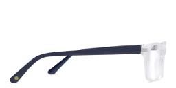 EYE'M Kids Rectangle Eyeglasses in Clear – Product Photo 3