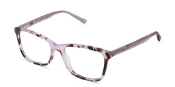 Shop EYE'M Kids Rectangle Eyeglasses in Pink Havana online.