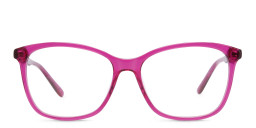 Shop EYE'M Kids Square Eyeglasses in Pink online.
