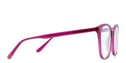 EYE'M Kids Square Eyeglasses in Pink – Product Photo 3
