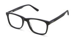 EYE'M Kids Rectangle Eyeglasses in Black – Product Photo 2