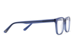EYE'M Kids Rectangle Eyeglasses in Blue – Product Photo 3