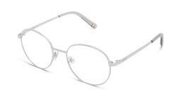 EYE'M Kids Round Eyeglasses in Silver – Product Photo 2