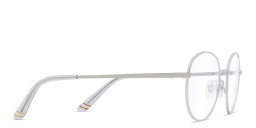 EYE'M Kids Round Eyeglasses in Silver – Product Photo 3