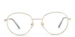 EYE'M Kids Round Eyeglasses in Gold – Product Photo 1
