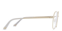 EYE'M Kids Round Eyeglasses in Gold – Product Photo 3