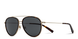 Shop EYE'M Unisex Aviator Sunglasses in Havana online.