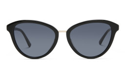 EYE'M Cat Eye Sunglasses in Black/Grey – Product Photo 2