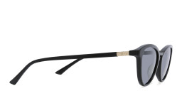 EYE'M Cat Eye Sunglasses in Black – Product Photo 4