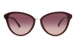 EYE'M Cat Eye Sunglasses in Red/Burgundy Shaded – Product Photo 3