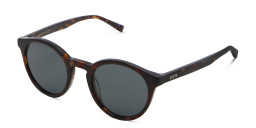 Shop EYE'M Round Sunglasses in Havana online.