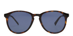 EYE'M Aviator Sunglasses in Havana/Blue – Product Photo 1