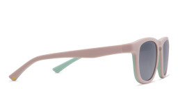 Shop EYE'M Kids Square Sunglasses in Pink online.